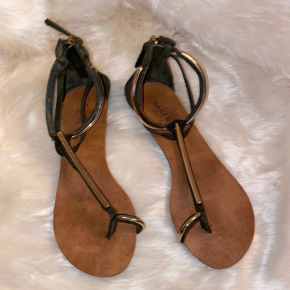 BAKERS Gladiator Sandals Size 6